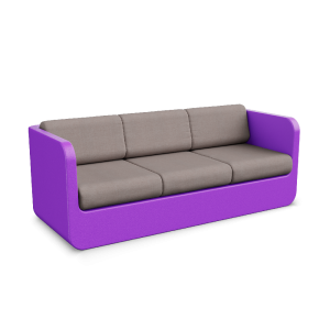 Диван BERKANO Grace с подушками Snow White / Bone Brown 2025 г.