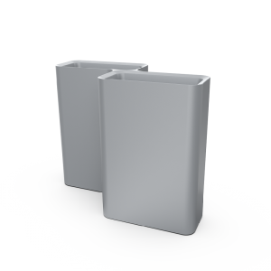 Кашпо BERKANO Vittorio 82 DB Snow white 2025 г.