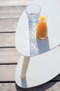 Стол металлический к шезлогу СМ-арт