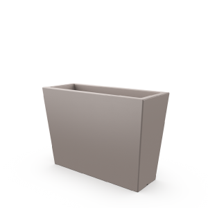 Кашпо BERKANO Trapezio 70H DB Snow White 2025 г.