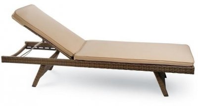 Шезлонг-лежак плетеный КУНАШИР 2025 г.