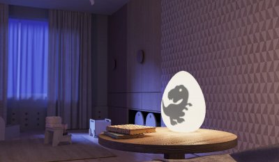 Светильник Dino D с RGB подсветкой 2025 г.