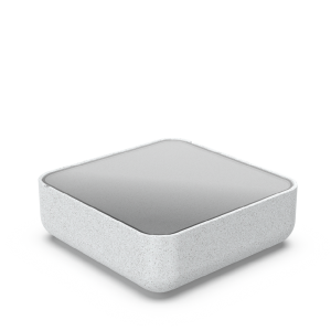 Стол BERKANO Grace с стеклом Snow White 2025 г.