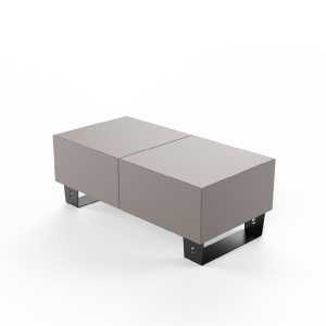 Скамейка BERKANO Brick 120 Snow White 2025 г.