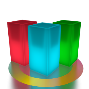 Кашпо BERKANO Cubric 40*80 DB Snow White 2025 г.
