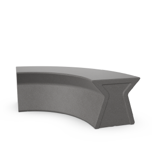 Скамейка BERKANO X-seat Arc Snow White