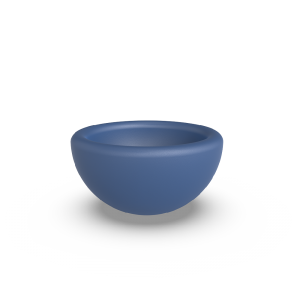 Кашпо BERKANO Segmento 30 DB Snow White 2025 г.