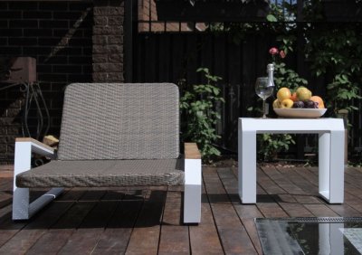 Плетеный шезлонг-лежак ТАЙМЫР 2024