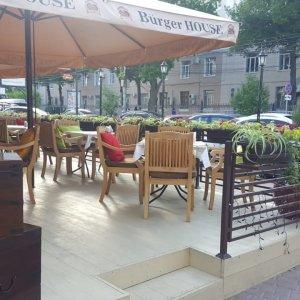 Зонт для кафе телескопический 4х4 м. 2024 г.