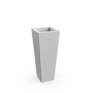 Кашпо BERKANO Trapezio 100V DB Snow White 2025 г.