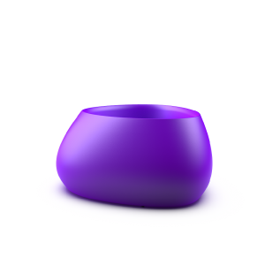 Кашпо BERKANO Bend 60 Snow White 2025 г.