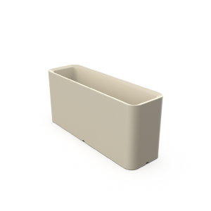 Кашпо BERKANO Vittorio 40 DB Snow white 2025 г.