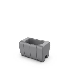 Кашпо-соединитель BERKANO Y-seat longer DB Snow White 2025 г.