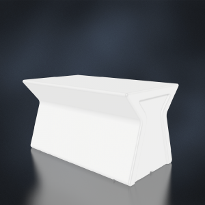 Скамейка BERKANO X-seat Line Snow White