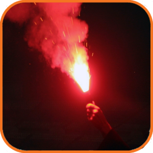 Фальшфейер красного огня 2025 г.