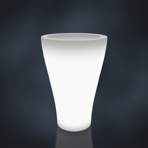 Кашпо BERKANO Vetro 100 Snow White 2025 г.