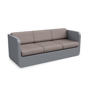 Диван BERKANO Grace с подушками Snow White / Bone Brown 2025 г.