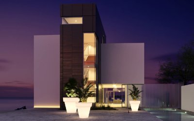 Кашпо BERKANO classic 150 Snow White 2025 г.