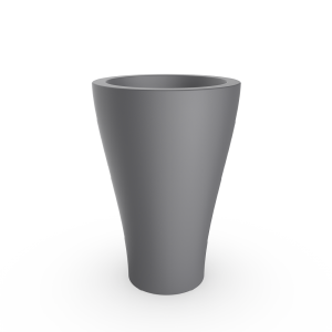 Кашпо BERKANO Vetro 100 Snow White 2025 г.