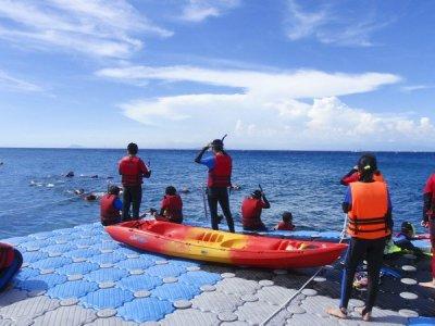 Понтоны для моря из модулей 50х50х40 см. Понтонный конструктор легкой сборки
