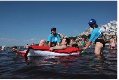 Матрац для инвалидов пляжный ( вода )