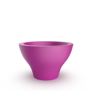 Кашпо BERKANO Vetro 50 Snow White 2025 г.