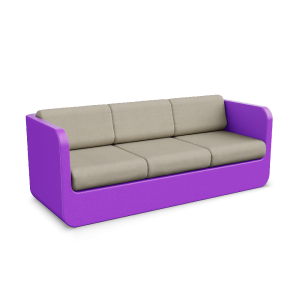 Диван BERKANO Grace с подушками Snow White / Bone Brown 2025 г.