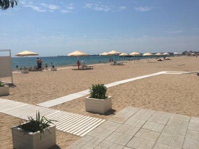 Пляжный зонт Буревестник. Пляжный круглый зонт диаметром 3,0 м (шесть спиц). 2025 г.