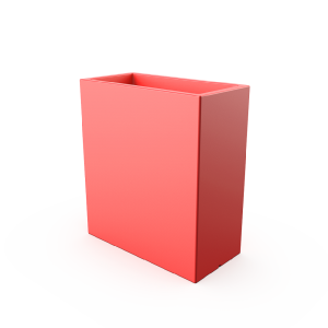 Кашпо BERKANO Cubric 90*80 DB Snow White 2025 г.