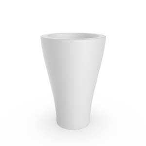Кашпо BERKANO Vetro 100 Snow White 2025 г.
