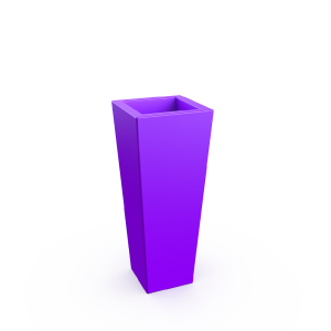 Кашпо BERKANO Trapezio 100V DB Snow White 2025 г.