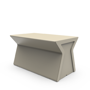 Скамейка BERKANO X-seat Line Snow White