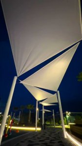 Навесы теневые для пляжа. Металл. Нержавейка. Дерево, окрашивание. Любая площадь и конфигурация. Заказ 2024 г.