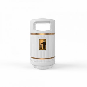 Урна круглая BERKANO Snow White 2025 г.