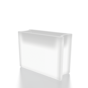 Кашпо BERKANO Smoov Planter Line DB Snow White 2025 г.