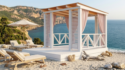 Пляжная беседка КУНГУРСКАЯ МОРСКАЯ