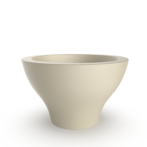 Кашпо BERKANO Vetro 75 Snow White 2025 г.