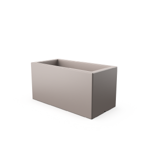 Кашпо BERKANO Cubric 40*100 Snow White 2025 г.