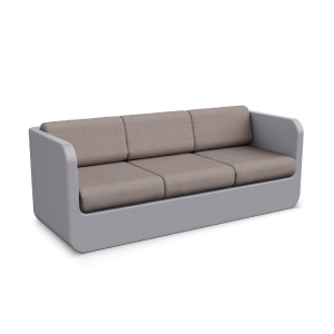 Диван BERKANO Grace с подушками Snow White / Bone Brown 2025 г.