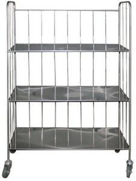 тележка-стеллаж для прачечной из нержавейки, ТП 21 2024 г.