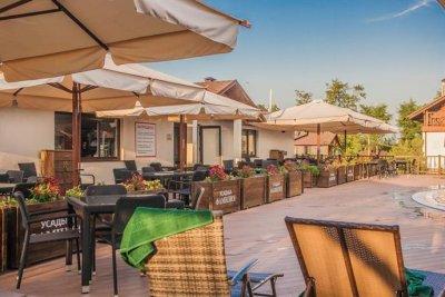 Зонт для кафе телескопический 3х3 м. 2024 г.