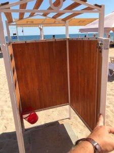 Пляжная одноместная кабинка для переодевания. Дюна Мале. Цена 2022 г.