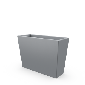 Кашпо BERKANO Trapezio 70H DB Snow White 2025 г.