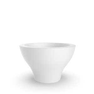 Кашпо BERKANO Vetro 50 Snow White 2025 г.