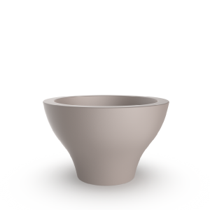 Кашпо BERKANO Vetro 50 Snow White 2025 г.