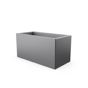 Кашпо BERKANO Cubric 80*40 Snow White 2025 г.