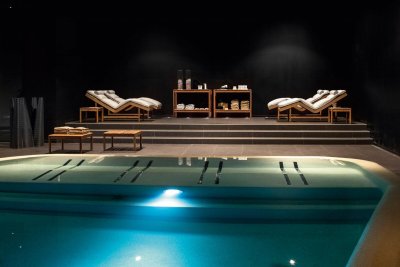 Шезлонг-лежак деревянный Barcode