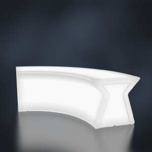 Скамейка BERKANO X-seat Arc Snow White