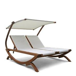 Шезлонг деревянный двухместный Мальта