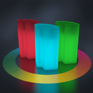 Кашпо BERKANO Vittorio 80an DB Snow white 2025 г.